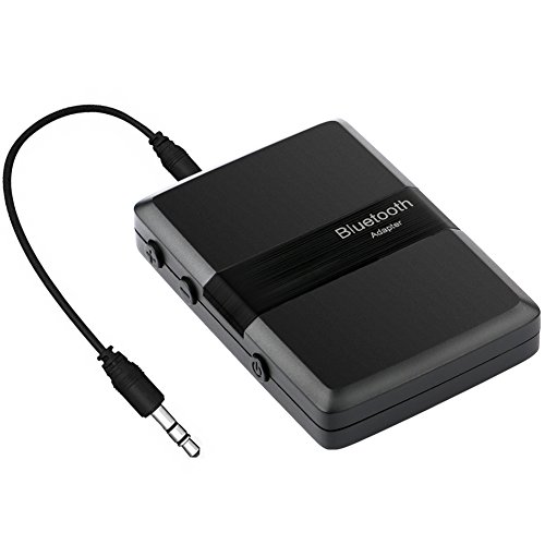 [Black Friday Deal]Bluetooth Adapter, 2 in 1 Bluetooth Sender und Empfänger mit aptx, Gintenco tragbarer Bluetooth 4.1 Transmitter für Kopfhörer, Lautsprecher, Heim und Auto Sound Systeme