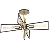 Maxim Wings - 4 Light Flush Mount