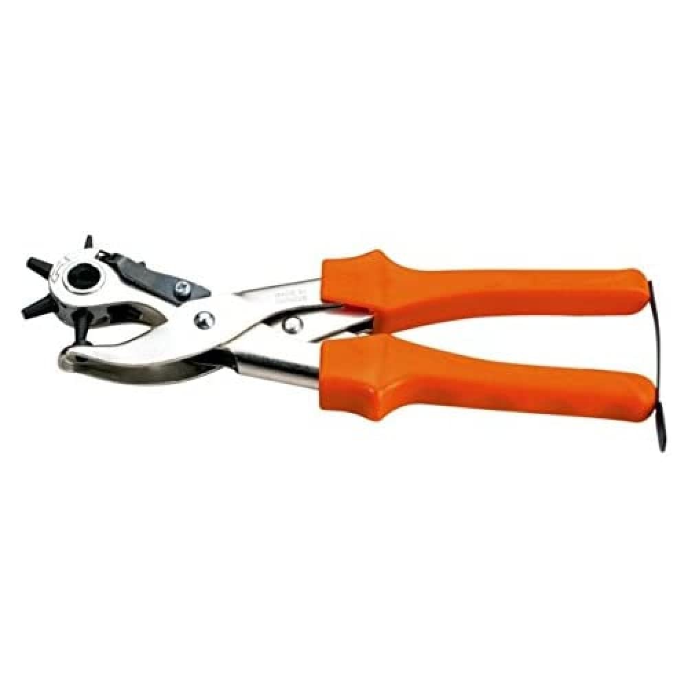 Bahco 2635 Revolving Punch, Orange/Silver