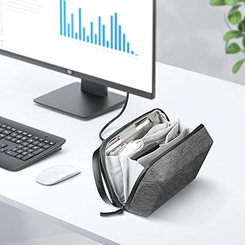 SITHON Electronics Organizer Bag, Water Resistant Travel Cable Storage