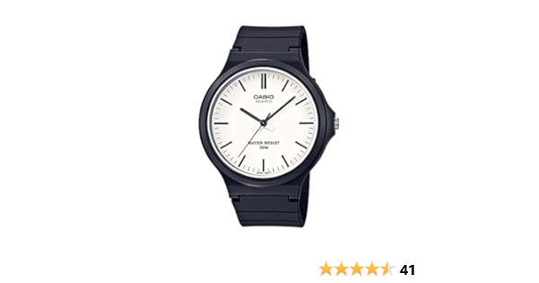 Casio Classic Quartz Watch with Resin Strap, Black, 21.45 (Model: MW-240-7EVCF)  : Amazon.ca: Clothing, Shoes \u0026 Accessories