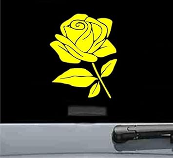 Car Emblems Motors Flower Rose Petals Car Decal Vinyl Sticker For Window Bumper Panel Laptop Suneducationgroup Com