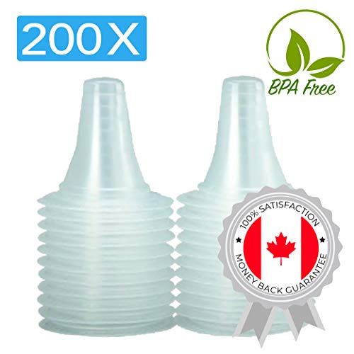 200X Ear Thermometer Probe Covers/Refill Caps/Lens Filters Compatible with all Braun ThermoScan Models and other types of Digital Thermometers