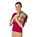 Sunny Bay XL Body Heating Pad, Whole Wheat Filled, Heat Therapy Pad for Sore Neck, Back & Shoulder Muscle Pain Relief–Reusable, Non-Electric Heat or Cold Compress, Washable London Plaid Fleece Cover
