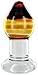 Prisms Erotic Glass Agni Anal Plug