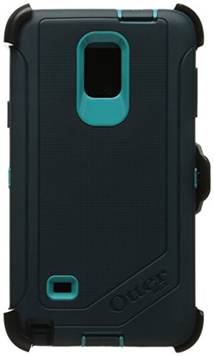 OtterBox Defender Case for Samsung GALAXY Note 4 - Retail Packaging - Oasis (Light Teal/Dark Jade)