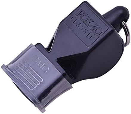 Fox 40 Classic CMG Official Whistle with Break Away Lanyard (Black), Multicolour With Black, 115 db (Single With Lanyard) - Image 3