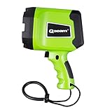 Brinkmann Qbeam LED Rechargeable Spotlight ,12 LED Spotlight Offroad Automotive/Garage /Emergency/ Boating/Fishing/Hunting/Camping/Hiking/Patrolling 800-2701-1