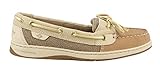 Sperry Top-Sider Women's Angelfish Boat Shoe, Linen/Gold, 9 Medium US