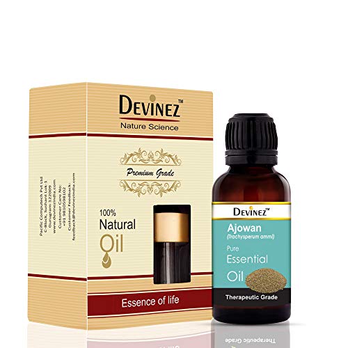 Devinez Ajowan Seed/Ajwain Seed/Carom Seed Essential Oil, 100 Pure