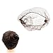 Timoo 50 PCS Hair Nets for Ballet Bun Elastic Edge Mesh Coffee Invisible Hairnets, 20 Inches