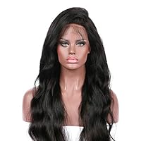 DDgrin Hair Long High Density Temperature Synthetic Wig Women Glueless Wavy Cosplay Hair Wig Black