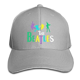 GAMSJIM Thy Bygtlys 01 Casquette de Baseball Ajustable Sandwich Trucker pour Homme - Les Beatles, Paul McCartney, John Lennon, RIngo Starr, George Harrison