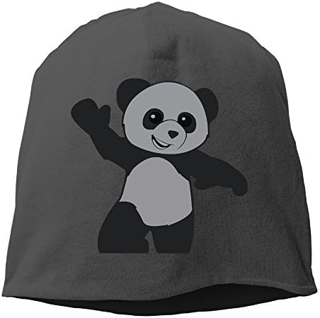 Dude Perfect Panda Beanies Cap For Men Women (5 Colors) Black