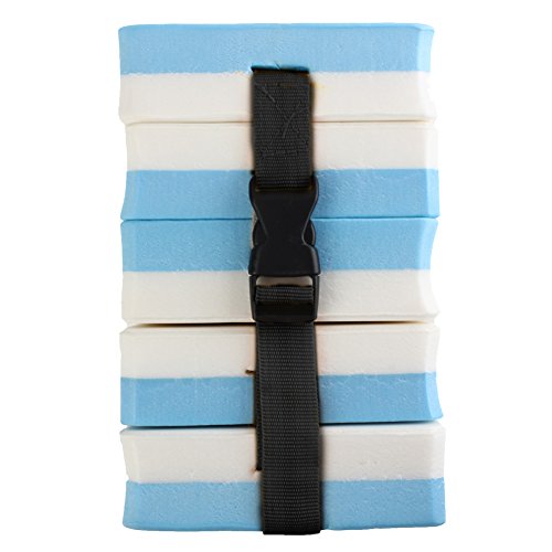 blue--net Buoyancy Instructional Swim Belt for Swim Training, Swimming Float Belt Swimming Training Aid Waist Pool Float Kickboard Foam Floating Belt Swim Waist Belt EVA for Child Kids Swim Training