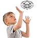 Force1 Scoot Hand Operated Drone for Kids or Adults - Hands Free Mini RC Toy, Easy Indoor Small UFO Flying Ball Drone Toys for Boys and Girls (Silver)