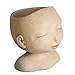 ART & ARTIFACT Head of a Lady Indoor/Outdoor Resin Planter - Plants Look Like Hair, 9
