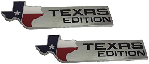 X2 Chrome Texas Edition w/Map Direct OEM Replacement Emblem / Badge / Nameplate