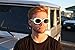 Clout Goggles Oval Sunglasses Mod Style Retro Thick Frame Fashion Kurt Cobain (White)