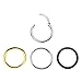 Hinged Segment Ring 16g & 14g Cartilage, Nose Lips and Nipple Septum Ring