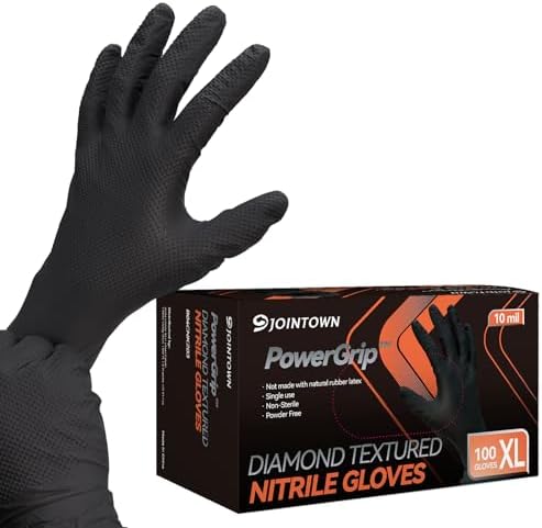 Amazon.com: 9 mil Nitrile Powder Free Gloves 50 Pc (Extra Large