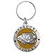 Siskiyou NCAA Florida Gators Sporty Intricate Enameled Design Metal Keychain in Red and White