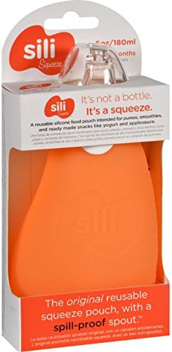 Sili Squeeze Bottle - Original - Orange Citrus - 6 oz