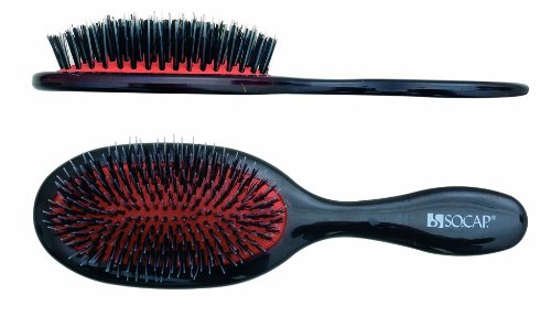 Large Oval Cushion Brush, By SOCAP.USA, Made in Italy