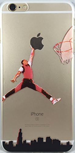 ECHC Favorite Basketball Player Hard Plastic iPhone Case (Jordan City Dunk, iPhone 6)