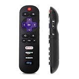 RC280 Remote with Netflix CBS Sling Key Applicable for TCL Roku TV 55FS3850 55US5800 65US5800 43FP110 49FP110 32FS3700 32FS4610R 32S800 32S850 28S305 32S305 40S305 43S305 65S405 43S405 49S405