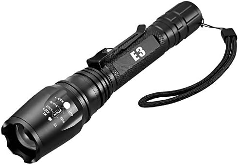 Shadowhawk CREE 12000LM T6 5Modes 18650 LED Flashlight Zoomable Military Torch