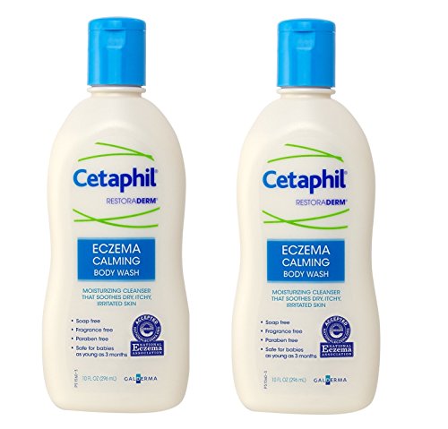 Cetaphil restoraderm, eczema calming body wash, 10 ounce (pack of…