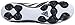 adidas Performance Men's Goletto V FG Soccer Shoe, Black/White/Black, 9.5 M US