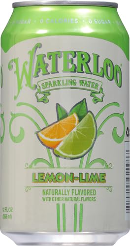 WATERLOO SPARKLING WATER WATERLOO LEMON-LIME SPARKLING WATER, 12 FL OZ