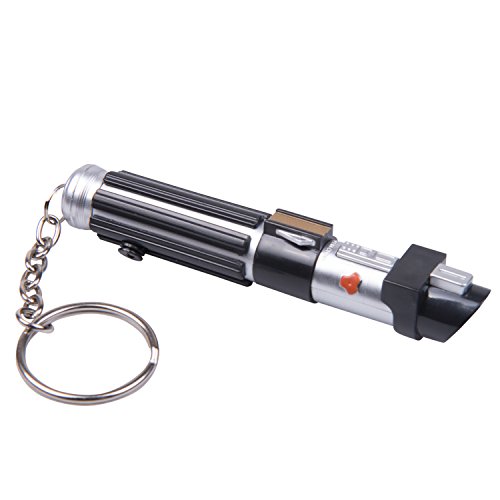 STAR WARS Lightsaber Keychain 2 Pack Luke Skywalker and Darth Vader