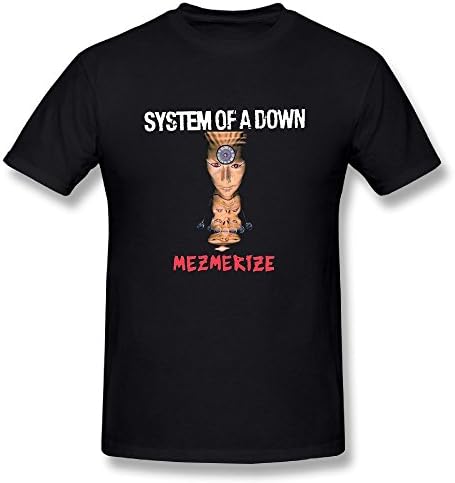 Diane L Men's System of Down Mezmerize Classic Tees Black S