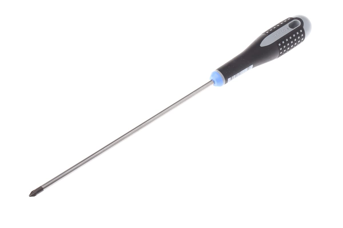Bahco BE-8810L "Ergo" Pz-1 Screwdriver, Multi-Colour, 322 mm