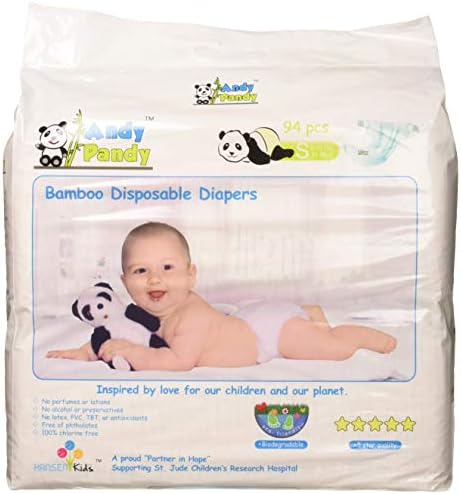 andy pandy biodegradable bamboo disposable diapers