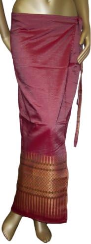 Womens 'Shades of India' Easter Red Sarong Wrap - One Size Fits All