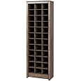 Prepac Gray Tall Storage Cabinet, Shoe Cabinet, Entryway Furniture with 36 Shoe Cubbies 13"D x 23.5" W x 72.5" H