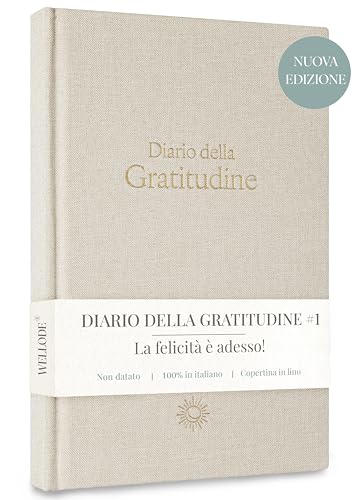 Gratitude Journal #1 Ideal for Personal Growth Mindfulness Journaling (22 x 14 cm)