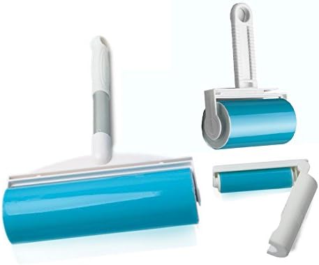 Yohome Sticky Roller and Travel Lint Roller for Pet Hair, Floor, Carpets, Clothes, Bathroom Rugs