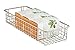 mDesign Household Wire Drawer Organizer Tray, Storage Organizer Bin Basket, Built-In Handles - for Kitchen Cabinets, Drawers, Pantry, Closet, Bedroom, Bathroom - 16