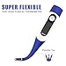 Digital Medical Thermometer - JUNING Fast Oral Temperature 16 Seconds Reading Easy Accurate and Rectal Thermometer for Children and Adults with Fever Indicator