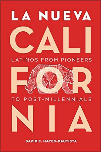 The cover of La Nueva California: Latinos from Pioneers to Post-Millennials.