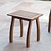 GDFStudio Outdoor Accent Side Table | Acacia Wood