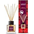 Areon Home Luxury Perfume Reed Diffuser + 10 Rattan Reeds, Apple & Cinnamon 50 ml