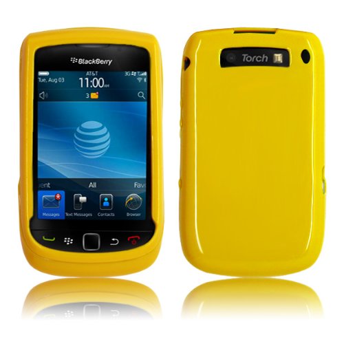 Cbus Wireless Lemonade Opaque TPU Flex-Gel Case / Skin / Cover for BlackBerry Torch 9800 / Torch 9810 / 9810 4G / Torch 2