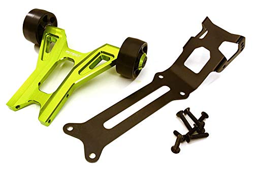 Integy RC Model Premium CNC-Machined Aluminum Wheelie Bar Kit Designed for Traxxas X-Maxx 4X4