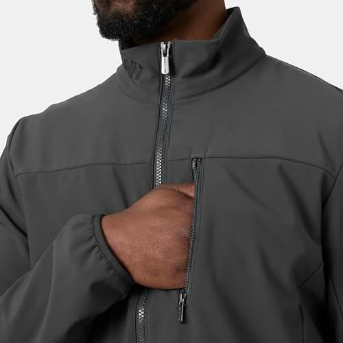 Uomo Giacca Softshell 2.0 Crew, Ebano, L